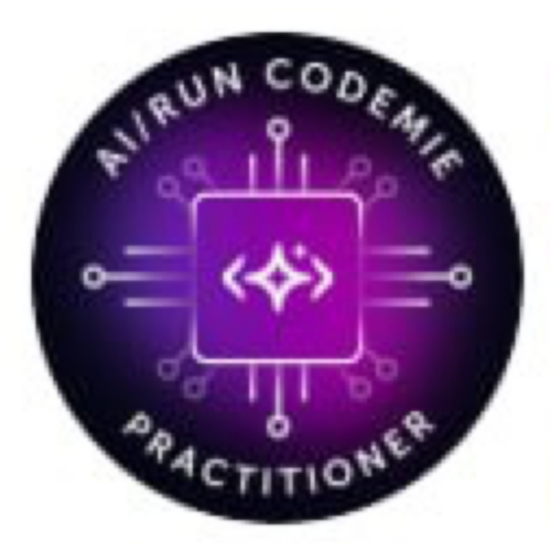 AI Run CodeMie Practitioner badge