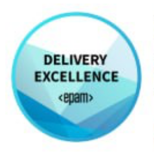 Delivery Excellence badge